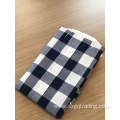 Male cvc yarn dyed checked long sleeve shirt